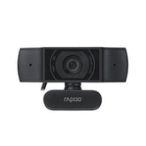 Rapoo C200 720p HD USB Black, 360° Horizontal, 100° Super Wide-Angle Webcam with Microphone for Live Broadcast Video Calling Conference | Rapoo C200 | - CompuMe